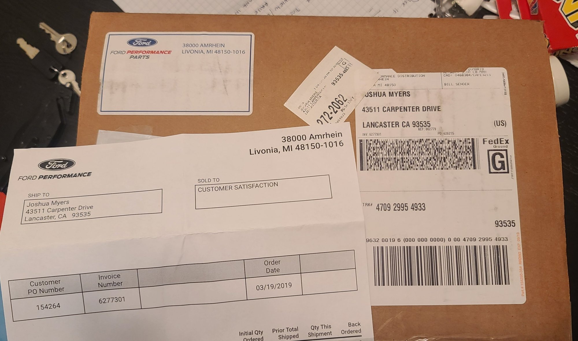 Engine - Intake/Fuel - Ford Performance GT350 Throttle Body - New - 2015 to 2017 Ford Mustang - 2015 to 2017 Ford Shelby GT350 - Santa Clarita, CA 91350, United States