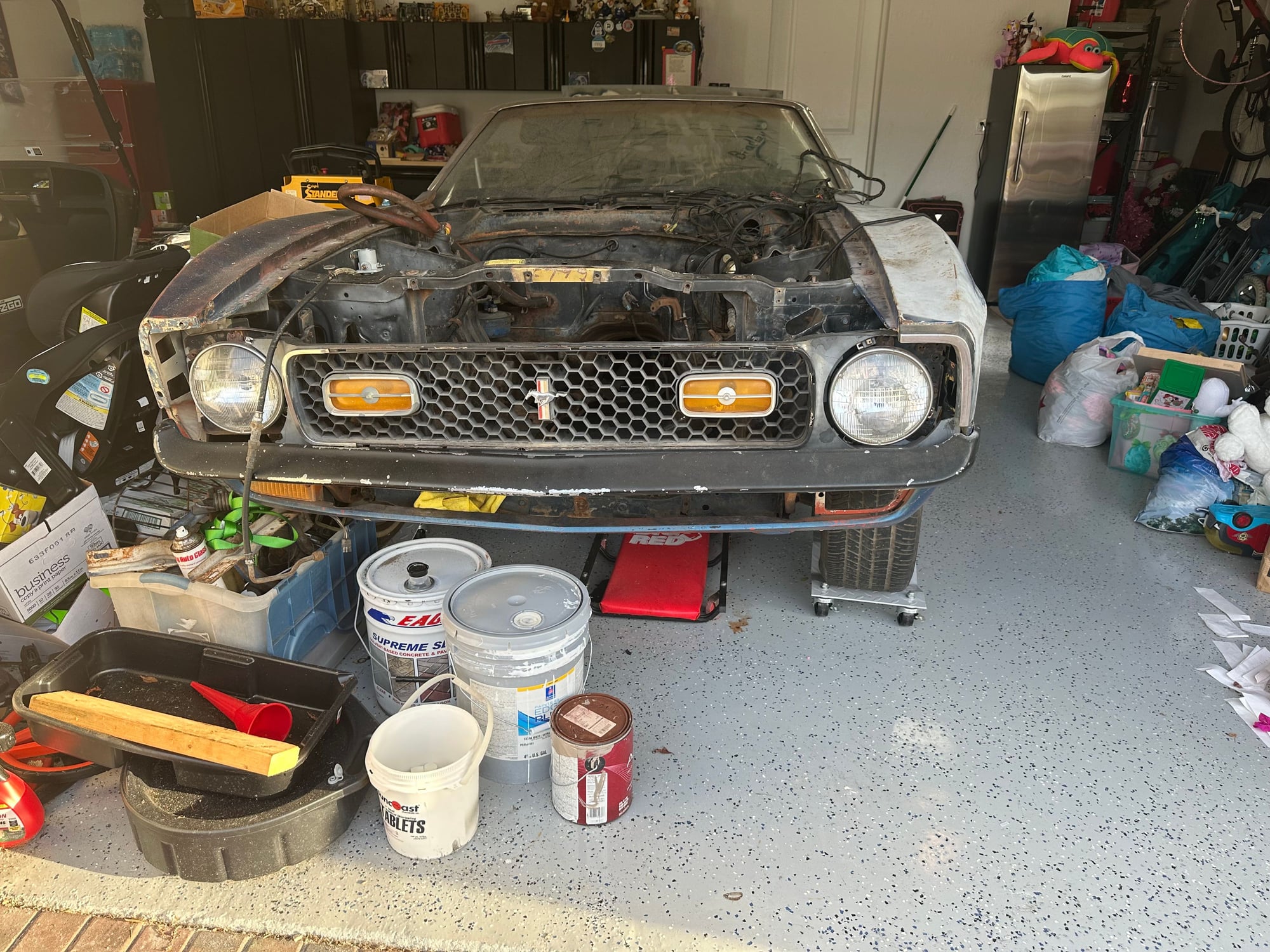 1972 Ford Mustang - 1972 mustang: complete rebuild needed - Used - VIN 2F03H214950 - Royal Palm Beach, FL 33411, United States