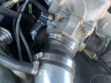 Closer view if intake.