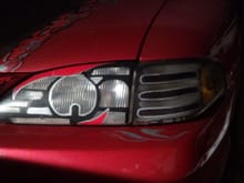 One of a kind Headlights and side marker lights created by myself J.C.C.