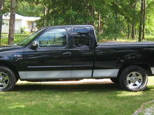 My 99 F-150XLT. All the bells and whistles of the Lariat, without the leather...or the V8.