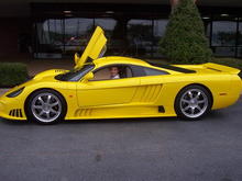 Me in the Screaming Yellow Saleen S7 last year before Ciener-Woods Ford went out of business.