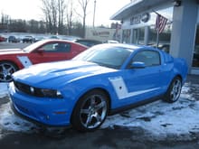 Garage - 2010 Roush Mustang 427 R Coupe Grabber Blue
