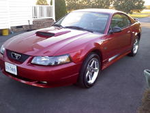 2003 mustang GT stock front view