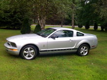 2008 Mustang with pony package