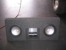 Simple Box in a 1997 Ram(2-12&quot; Alpine Type E and Alpine V-power Mono amp)