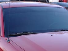 windshield tinted at 50%