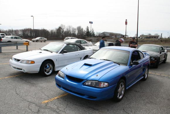 Mustang Club of Indianapolis March Pony Run
