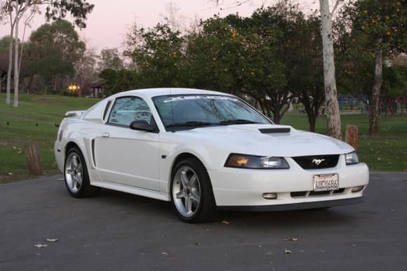 Xenon photo shoot of my car with there prototype hood scoop, side scoops, and window scoops