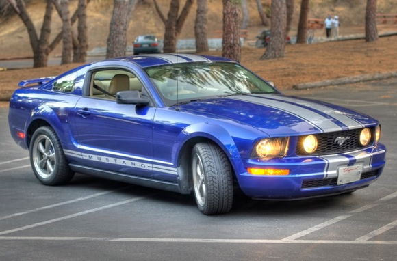 Mustang w/ new silver stripe