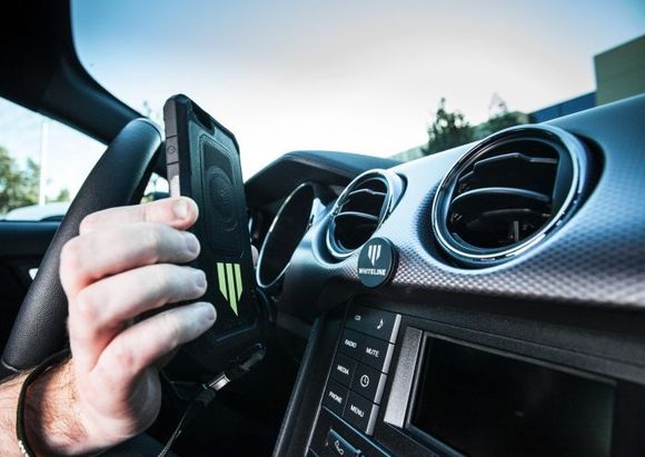 Includes a Magnetic Dash Mount that will not harm the surface of your dash when removed properly.