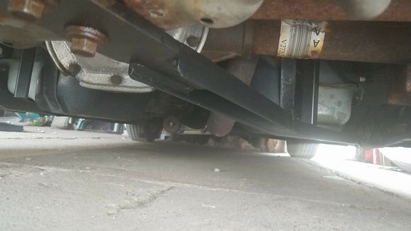 Finished bolt on replacement part uses original equipment. Direct replacement part. 4 -15mm bolts torque 98 ft lbs. 2 13mm bolts torque 46ft lbs.