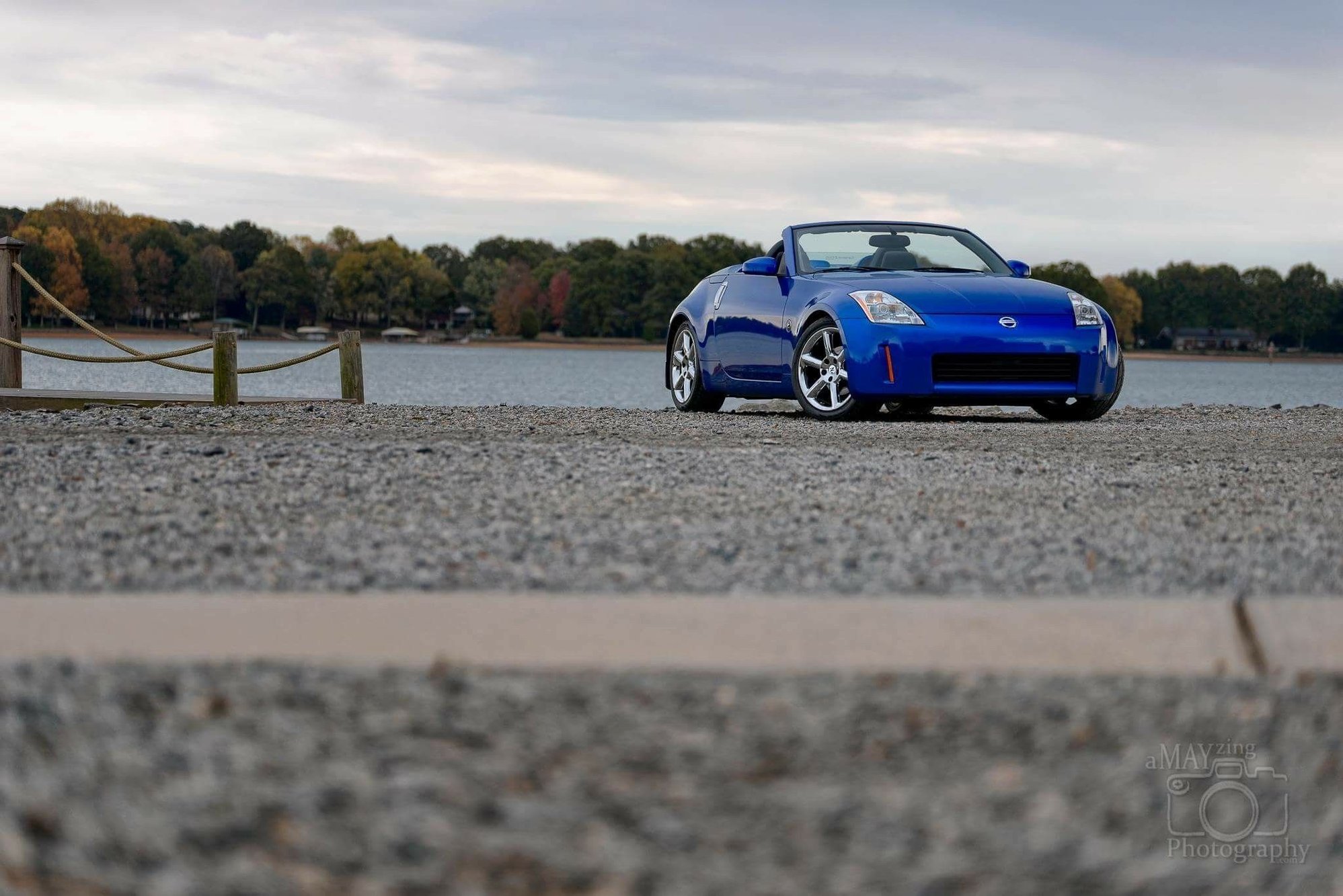 2004 Nissan 350Z - 350z Roadster - Used - VIN JN1AZ36D64T100035 - 49,000 Miles - 6 cyl - 2WD - Automatic - Convertible - Blue - Mooresville, NC 28117, United States