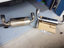 New Tanabe exhaust
