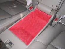 Custom Suede Rear Compartment