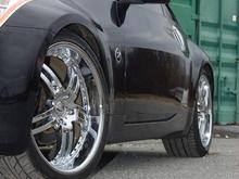 20 in Diamo Stagger Fit 10.5 rear