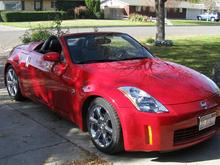 The wife's car