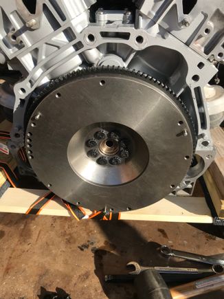 JWT flywheel with ARP flywheel bolts