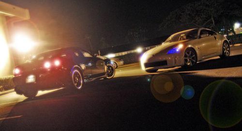 My Fairlady Z and Chris's Boosted RX-8