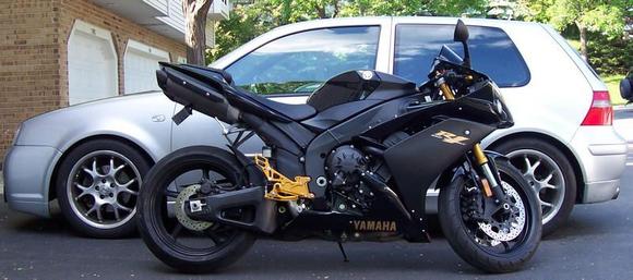 My R1 and my GTi