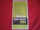 1966 Chevrolet and Corvette Sales Digest