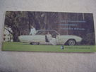 1963 Ford Thunderbird Owners Manual