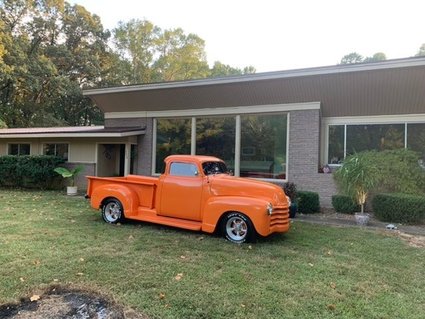 52 Chevy, 327 four barrel, turbo 350