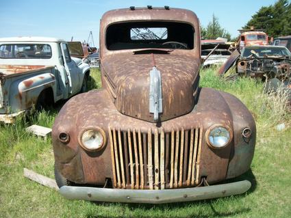 1947 Ford v8 farm truck rat rod with hoist