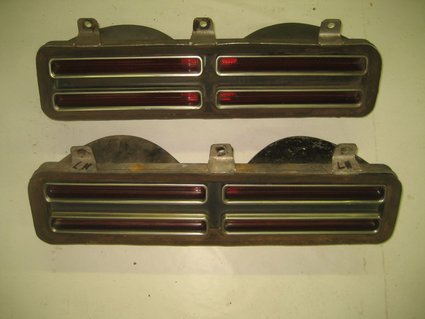 1967 Pontiac GTO Taillight Assemblies