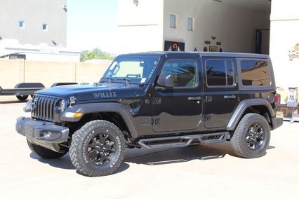 2021 jeep wrangler willys 4x4 loaded sell trade