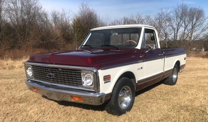 1972 Chevy Short Bed P/U, Big Block, Auto