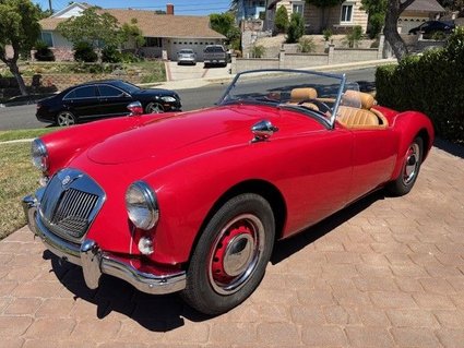 1958 MGA One Family Owned, Full Resto, Matching #s