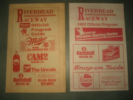 Vintage Long Island, NY Stock Car Racing Programs