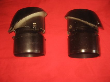 1966-67 Pontiac GTO A/C Dash Ball Vents