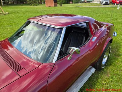 1969 Burgundy Corvette For Sale