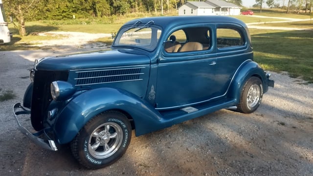 1936 All steel body, custom paint, Ford 302