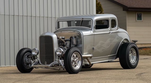 1932 Ford 5 Window Coupe Highboy Hot Rod