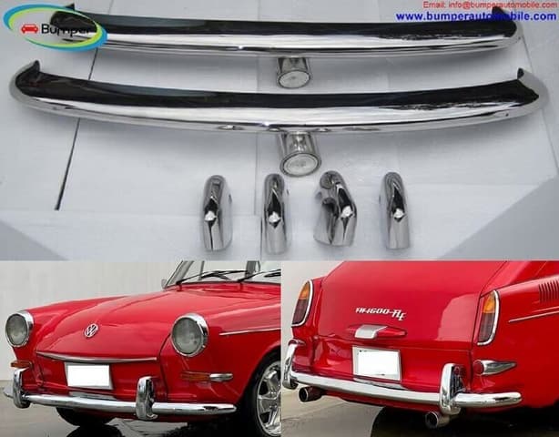 Volkswagen Type 3 bumper (1963–1969) by stainless