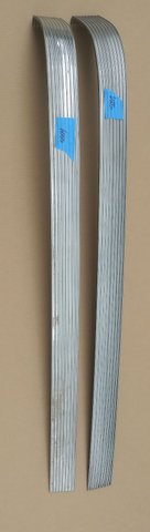 1955 Pontiac Hood Bands pair Chieftain Safari