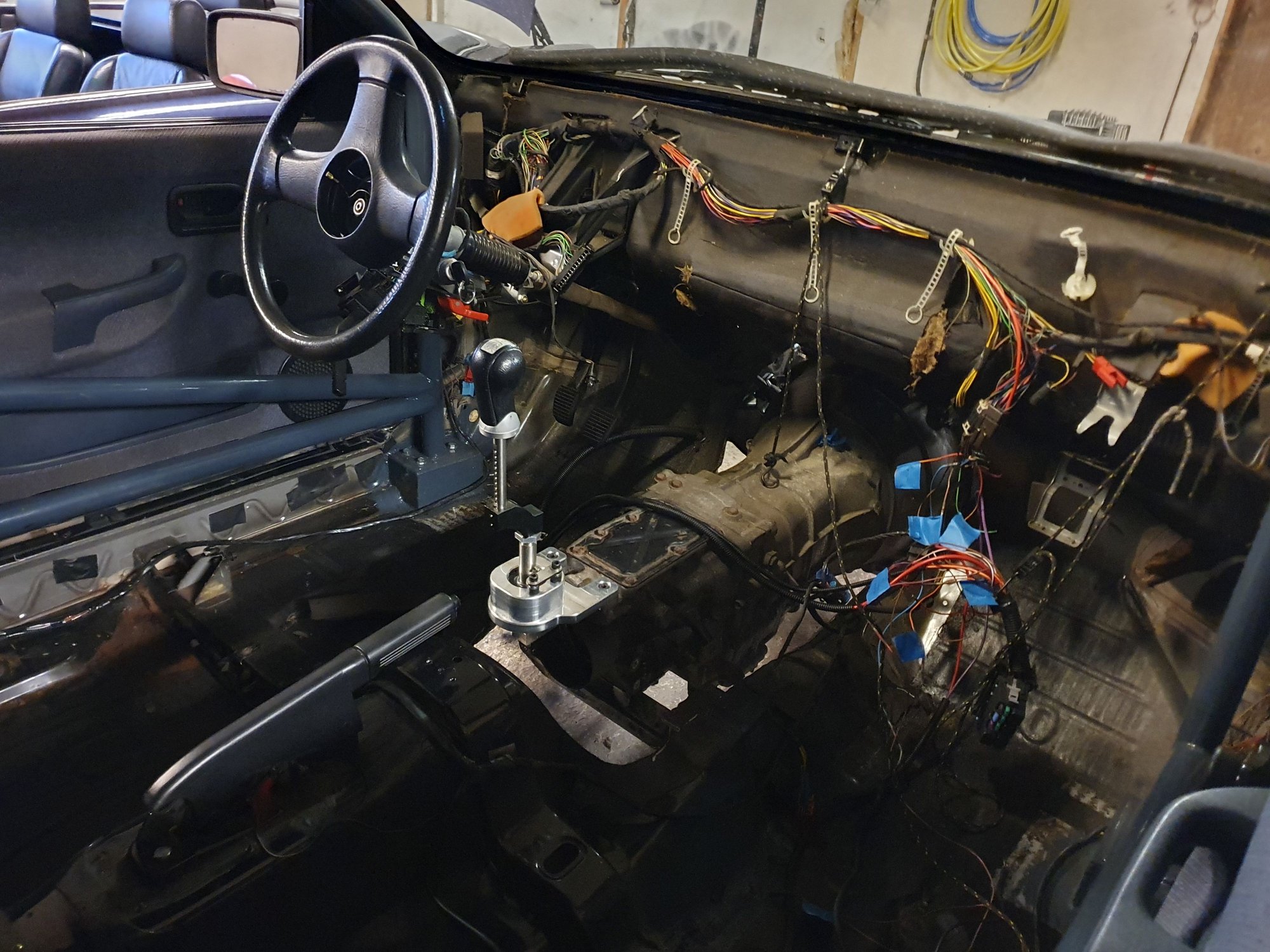 Fitment problem with the gearbox.