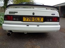 Repaired rear bumper also looks spot on and very firm fit.