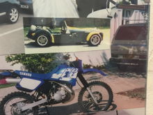 My DT125 (may have been 2001?) My fun bus and my Tiger 6 Zetec on bodies kit car.