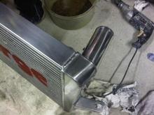 a little work on the intercooler
