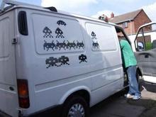 space invaders trannsit