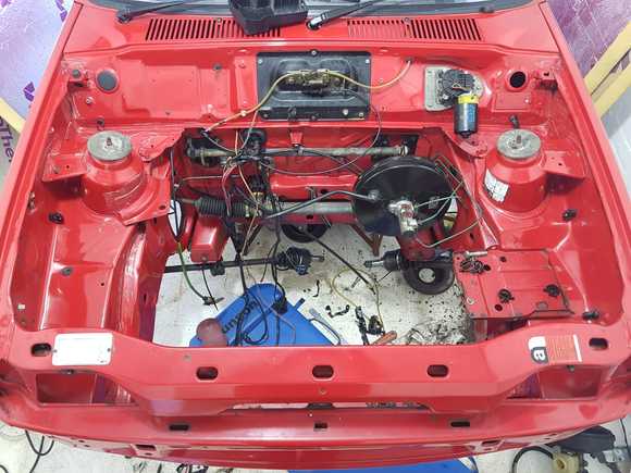 Mondeo master cylinder and servo fitted