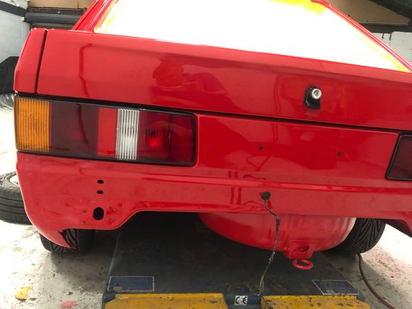 Just gave her the once over with the polisher 
Denibbed the imperfections and polished with fast cut 
Pleased with it really pleased 😀 