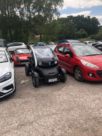 Fitted in to a gap today that a car would not get in to.
