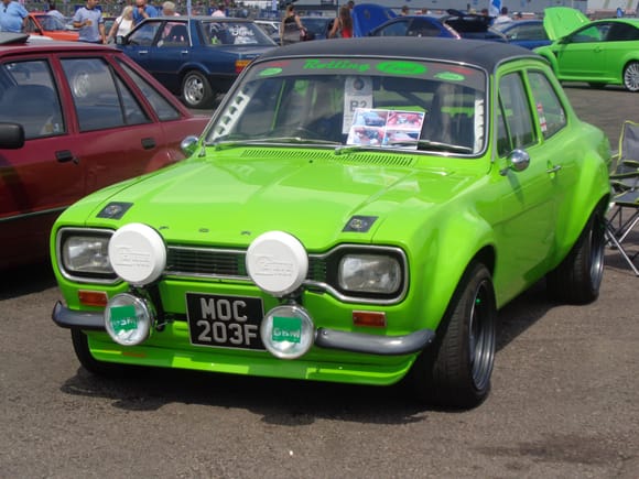 Another nice bubble arched Mk1 Escort.