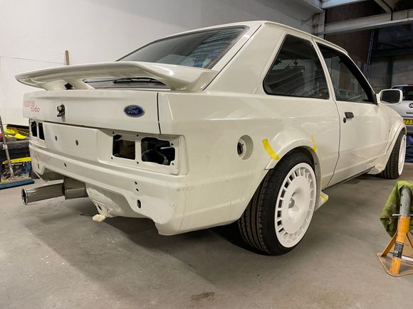 White for me all day long I will admit not the best pic but she is being recommissioned!