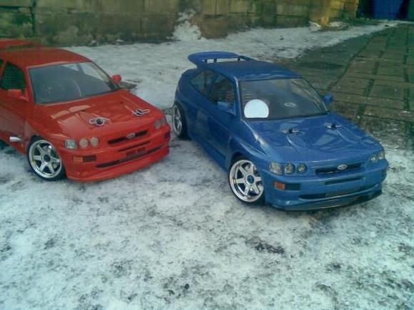 the COSWORTH BEASTS IN THE SNOW
